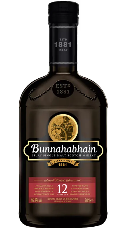 Bunnahabhain 12 Ani Single Malt Whisky 0.7L